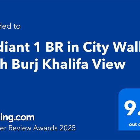 Radiant 1 Bedroom In City Walk ดูไบ ภายนอก รูปภาพ